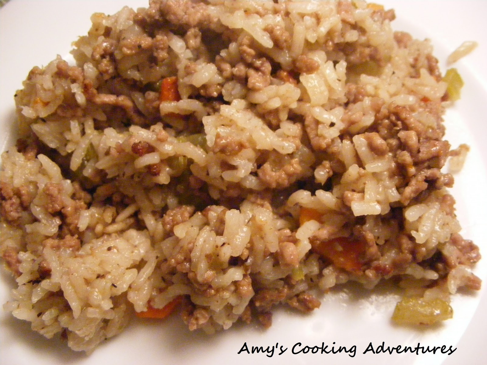 Ground Beef Rice
 ground beef and rice casserole