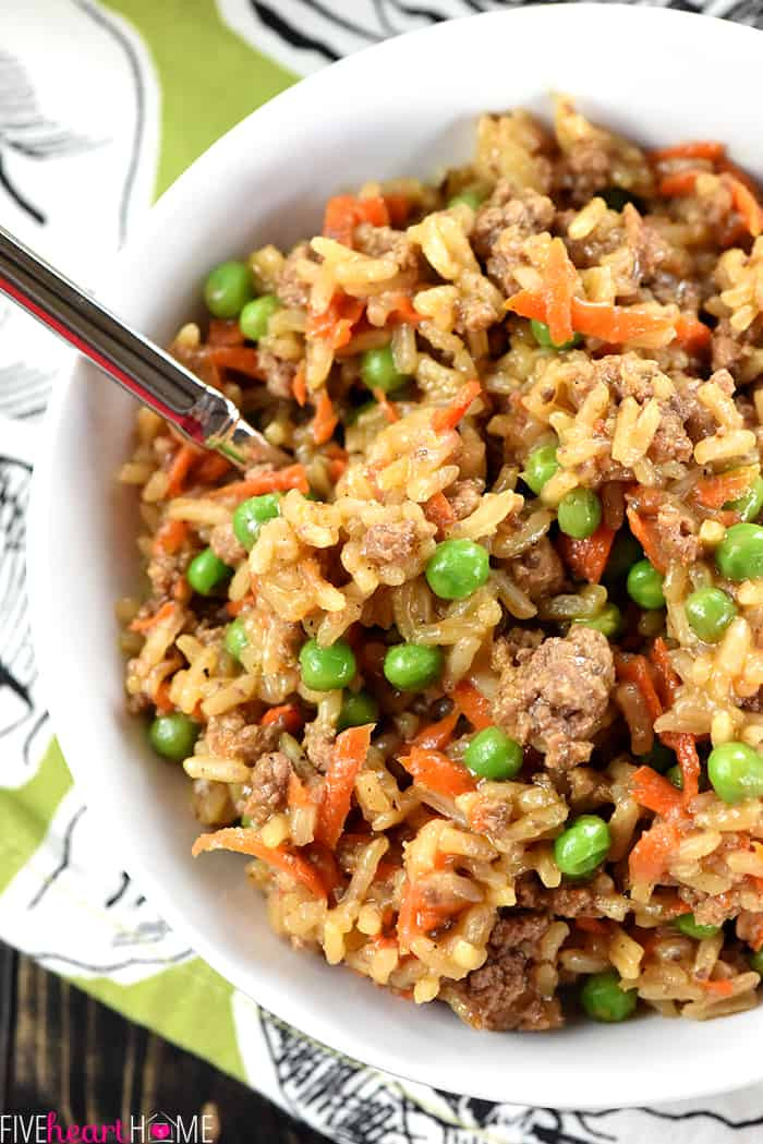Ground Beef Rice
 ground beef and rice recipes skillet