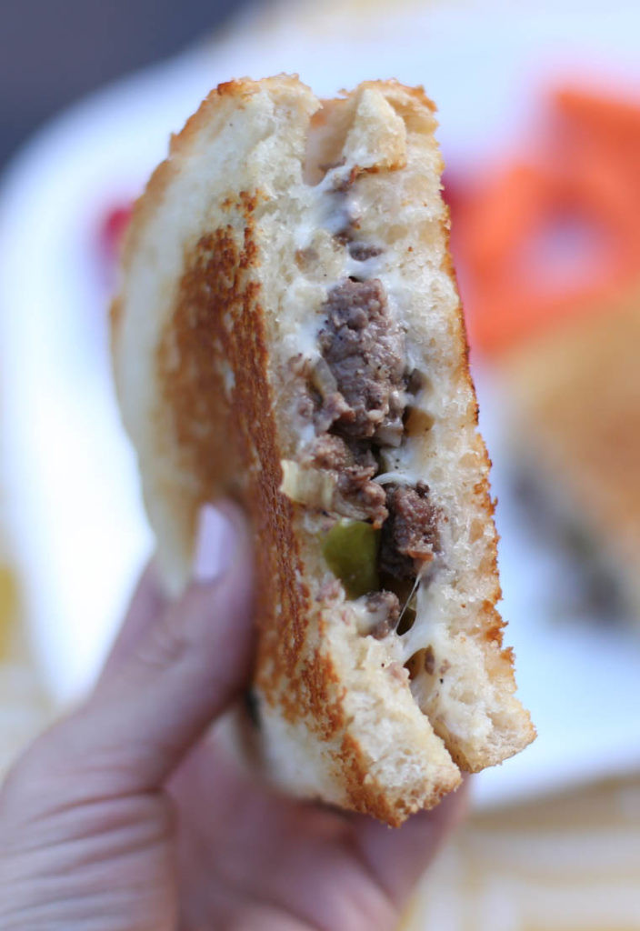 Ground Beef Sandwich
 Ground Beef Philly Cheesesteak Sandwiches