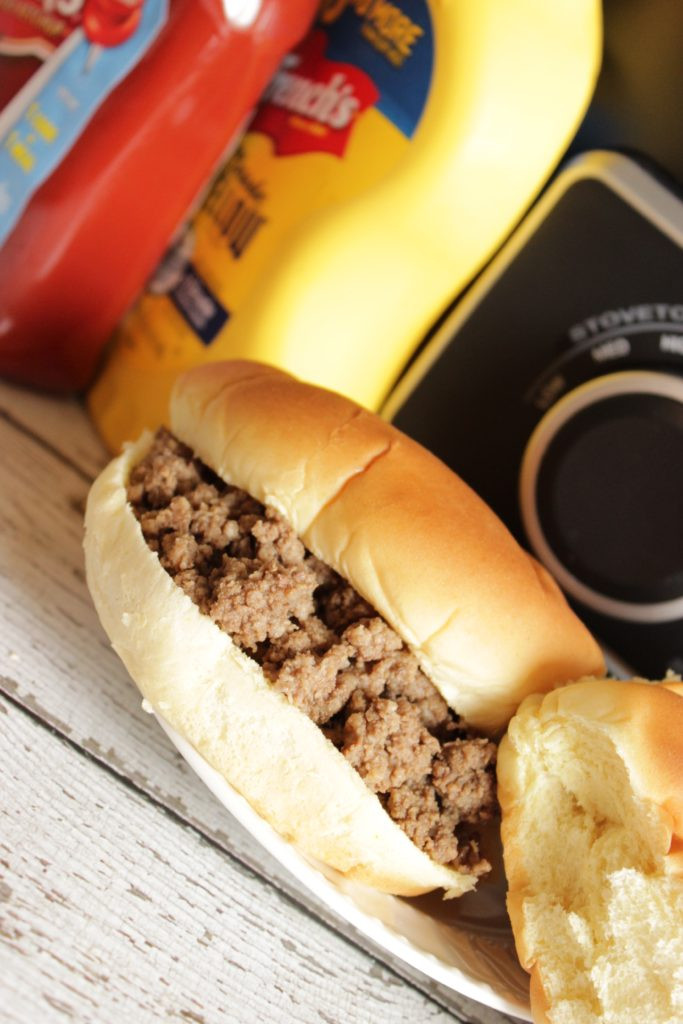 Ground Beef Sandwich
 Maid Rite Recipe in the Crock Pot