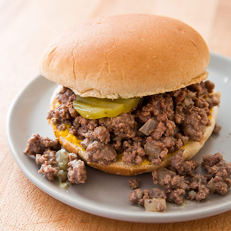 Ground Beef Sandwich
 Recipe Iowa Loose Meat Sandwiches