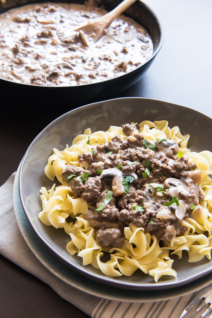 Ground Beef Stroganoff Recipe
 Best Ground Beef Stroganoff Recipe House of Nash Eats