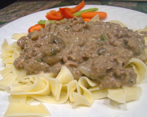 Ground Beef Stroganoff Recipes
 Easy Beef Stroganoff Ground Beef Version Recipe Food