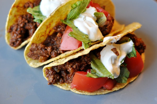 Ground Beef Taco Recipe
 The Best Ground Beef Tacos