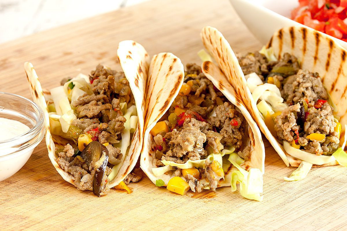 Ground Beef Taco Recipe
 Ground beef tacos ohmydish