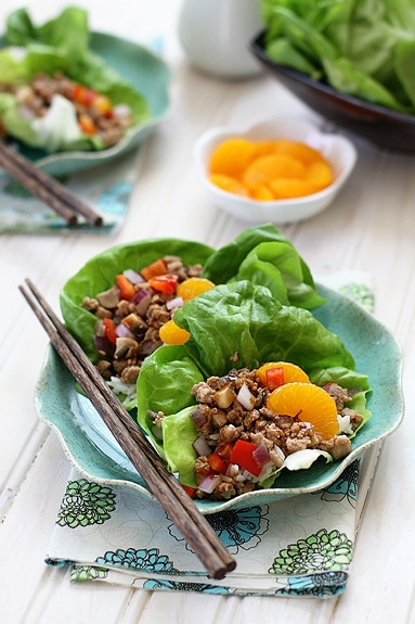 Ground Chicken Lettuce Wraps
 Ground Chicken Lettuce Wraps