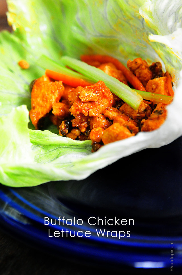 Ground Chicken Lettuce Wraps
 buffalo ground chicken lettuce wraps