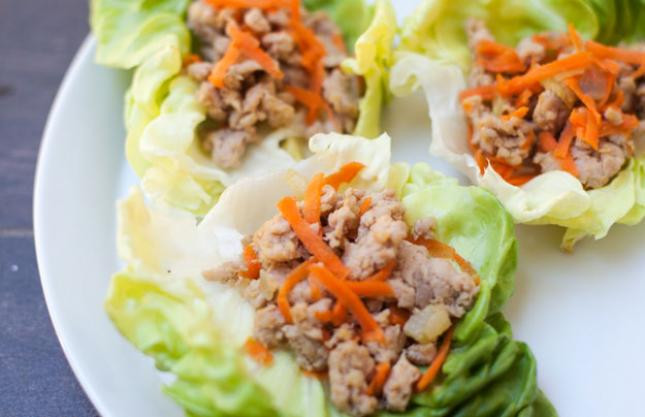 Ground Chicken Lettuce Wraps
 Ground Chicken Lettuce Wraps