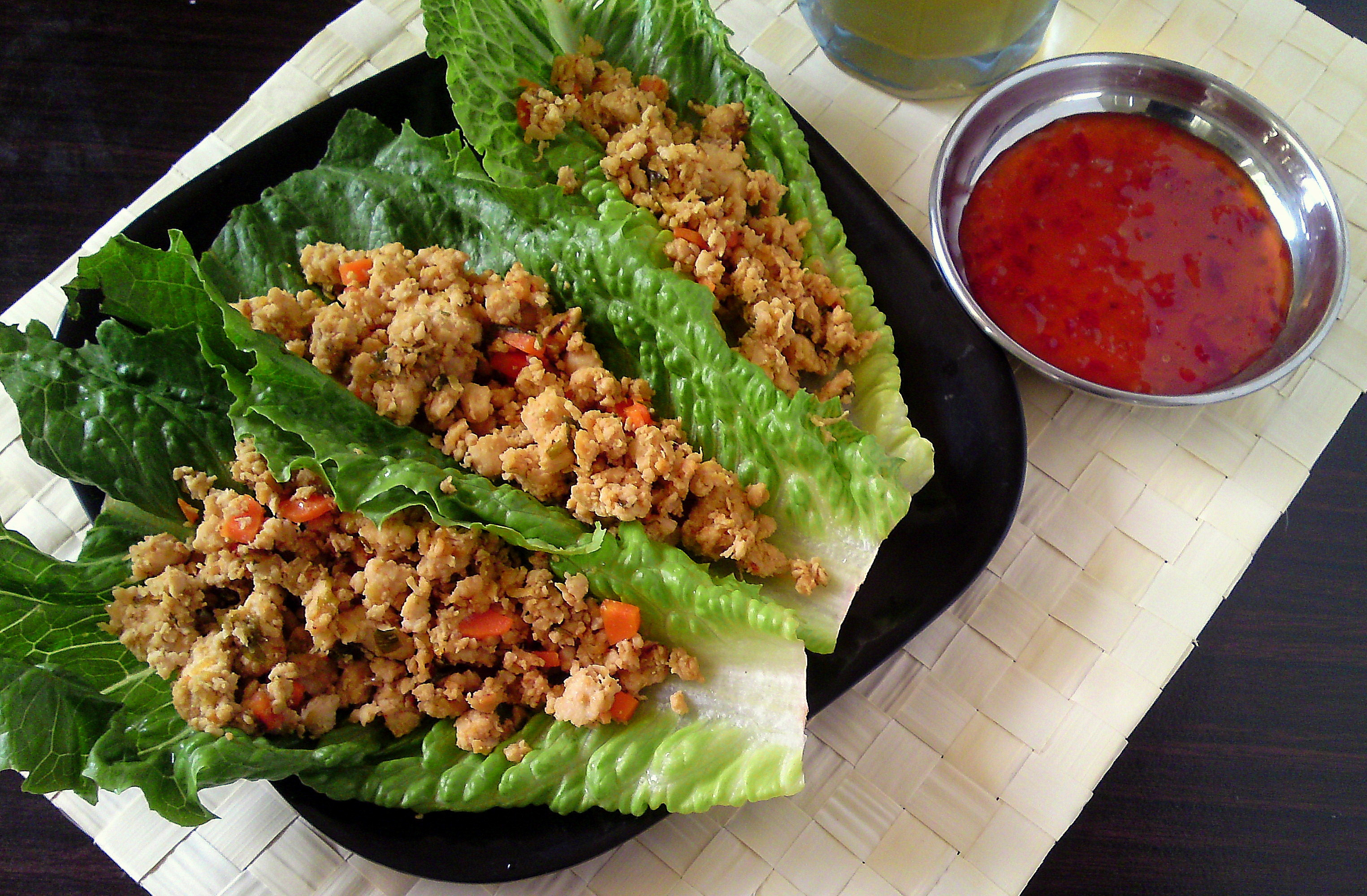 Ground Chicken Lettuce Wraps
 Lettuce Wraps