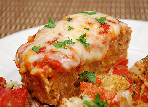 Ground Chicken Meatloaf
 What s Cookin Chicago Chicken Parmesan Meatloaf