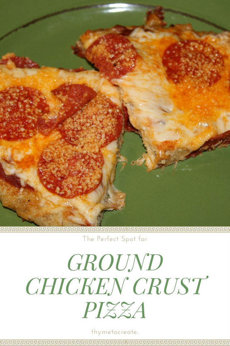 Ground Chicken Pizza Crust
 Best 25 Ground chicken recipes ideas on Pinterest