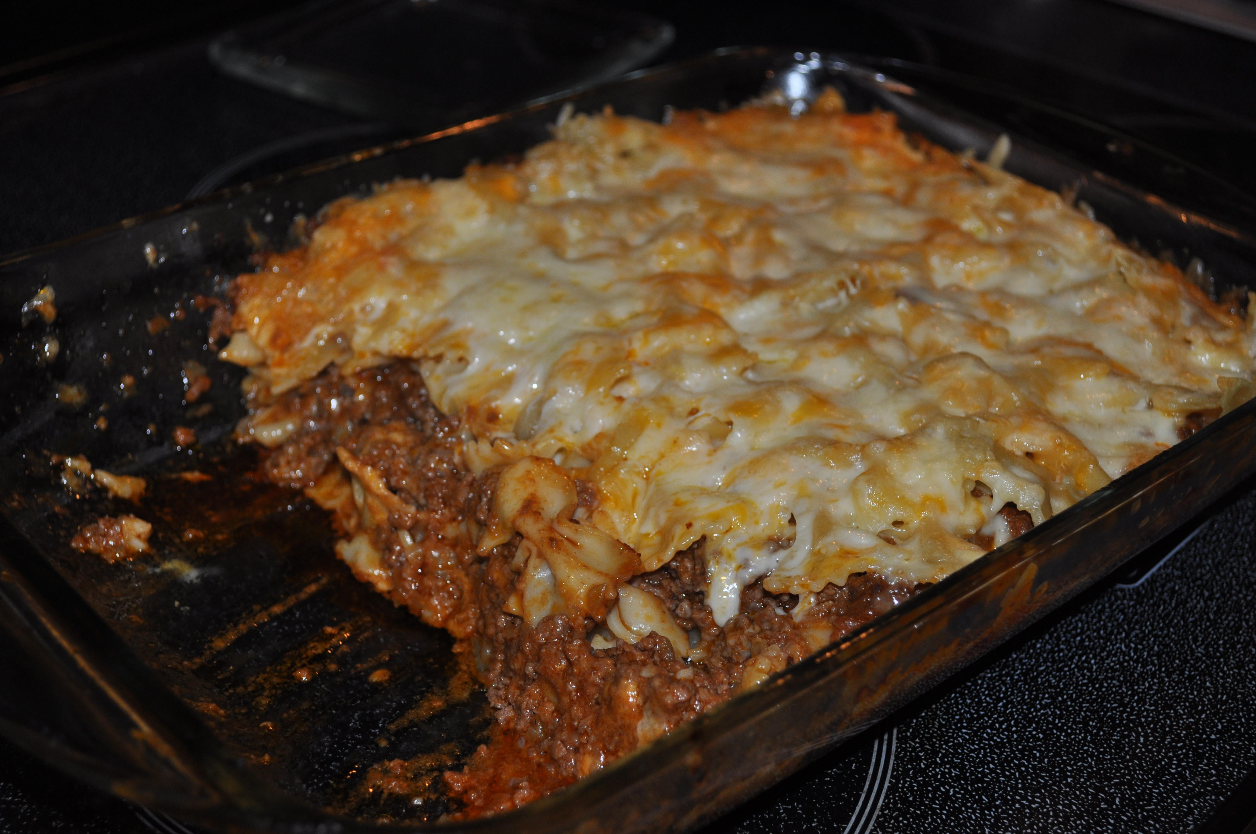 Ground Pork Casserole
 baked pasta casserole ground beef