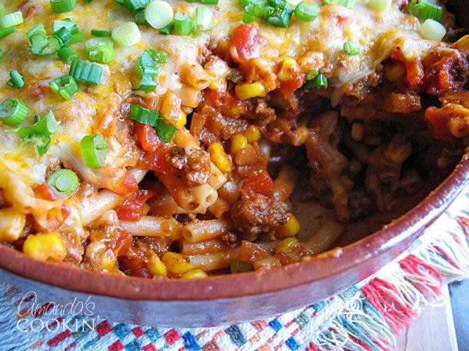 Ground Pork Casserole
 Simple Southwest Ground Beef Casserole