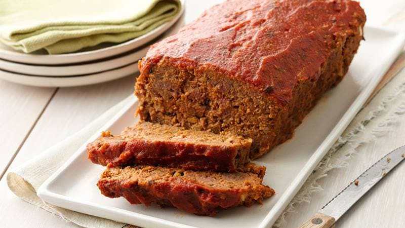 Ground Pork Meatloaf
 Quick Easy Ground Beef Meatloaf Recipes Pillsbury