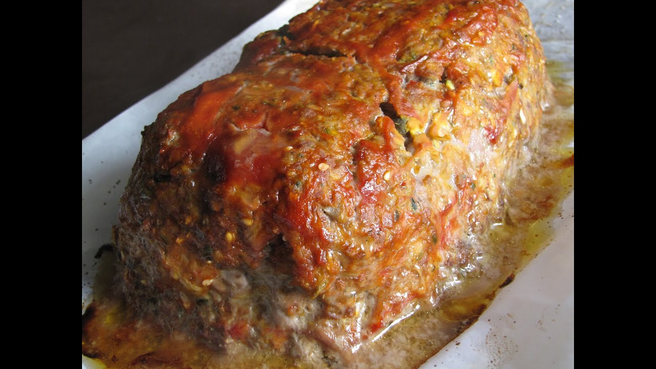 Ground Pork Meatloaf
 meatloaf with beef and pork mince