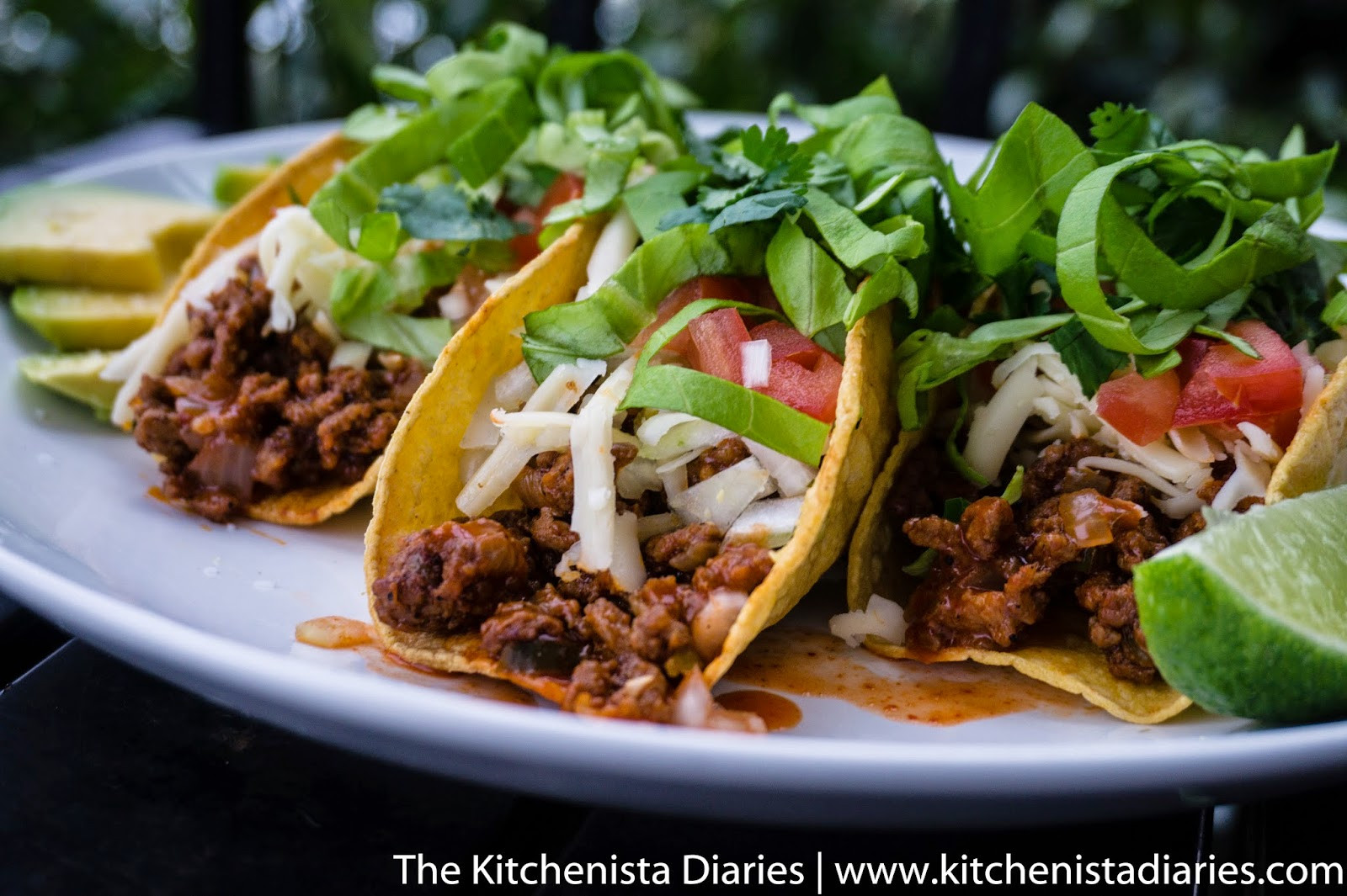 Ground Pork Tacos
 Ground Beef & Chorizo Tacos The Kitchenista Diaries