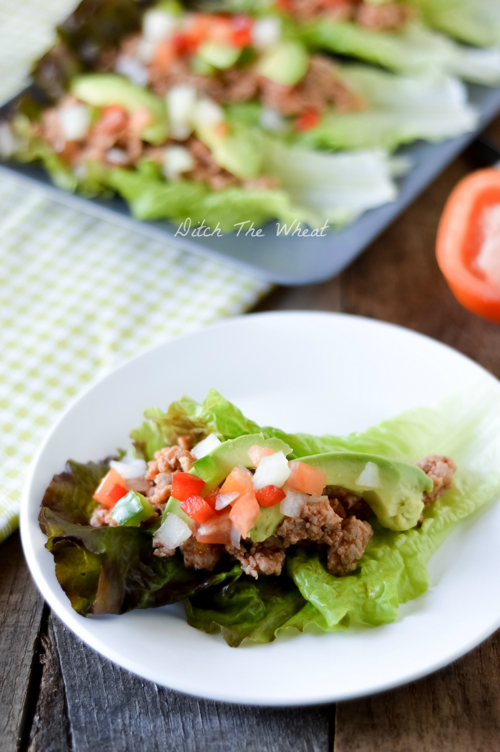 Ground Pork Tacos
 Paleo Ground Pork Tacos