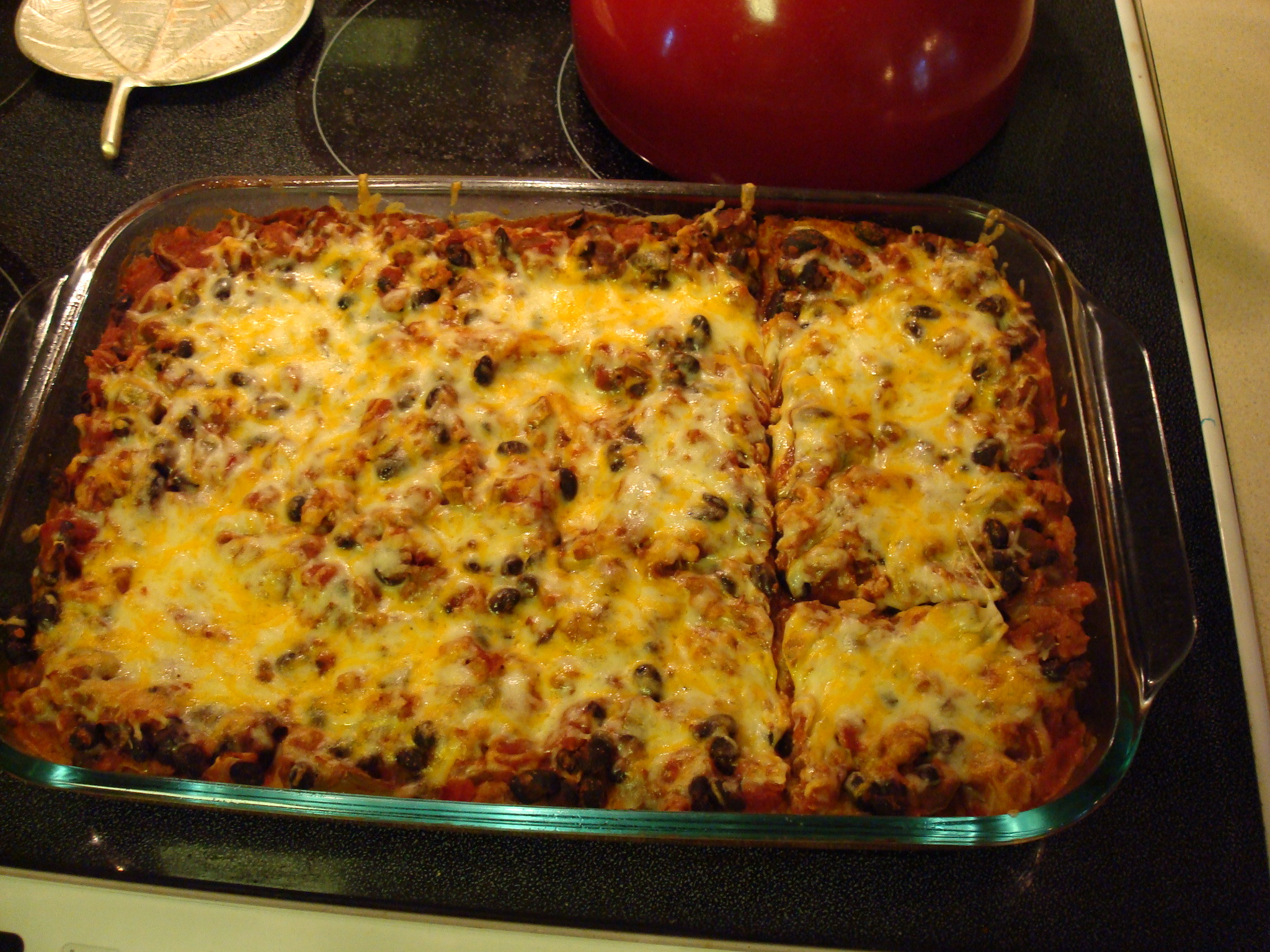 Ground Turkey Casserole
 Turkey Enchilada Casserole