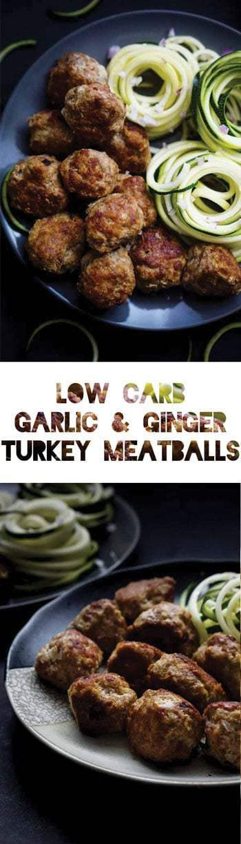 Ground Turkey Keto Recipes
 Keto Meatball Recipe with Ground Turkey Garlic & Ginger