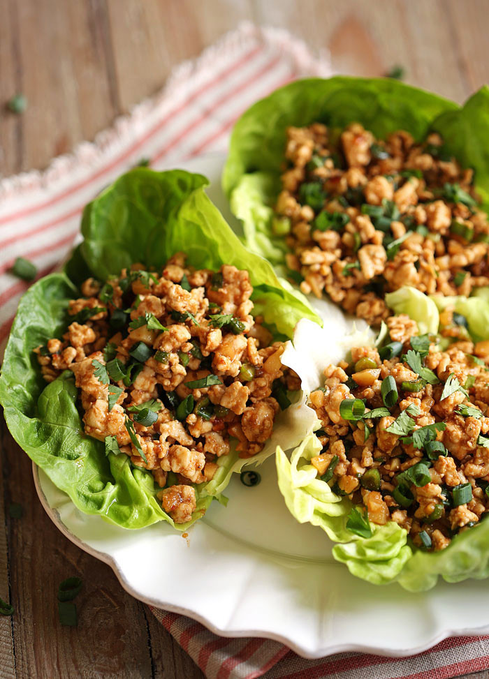 Ground Turkey Lettuce Wraps
 Healthy Turkey Lettuce Wraps