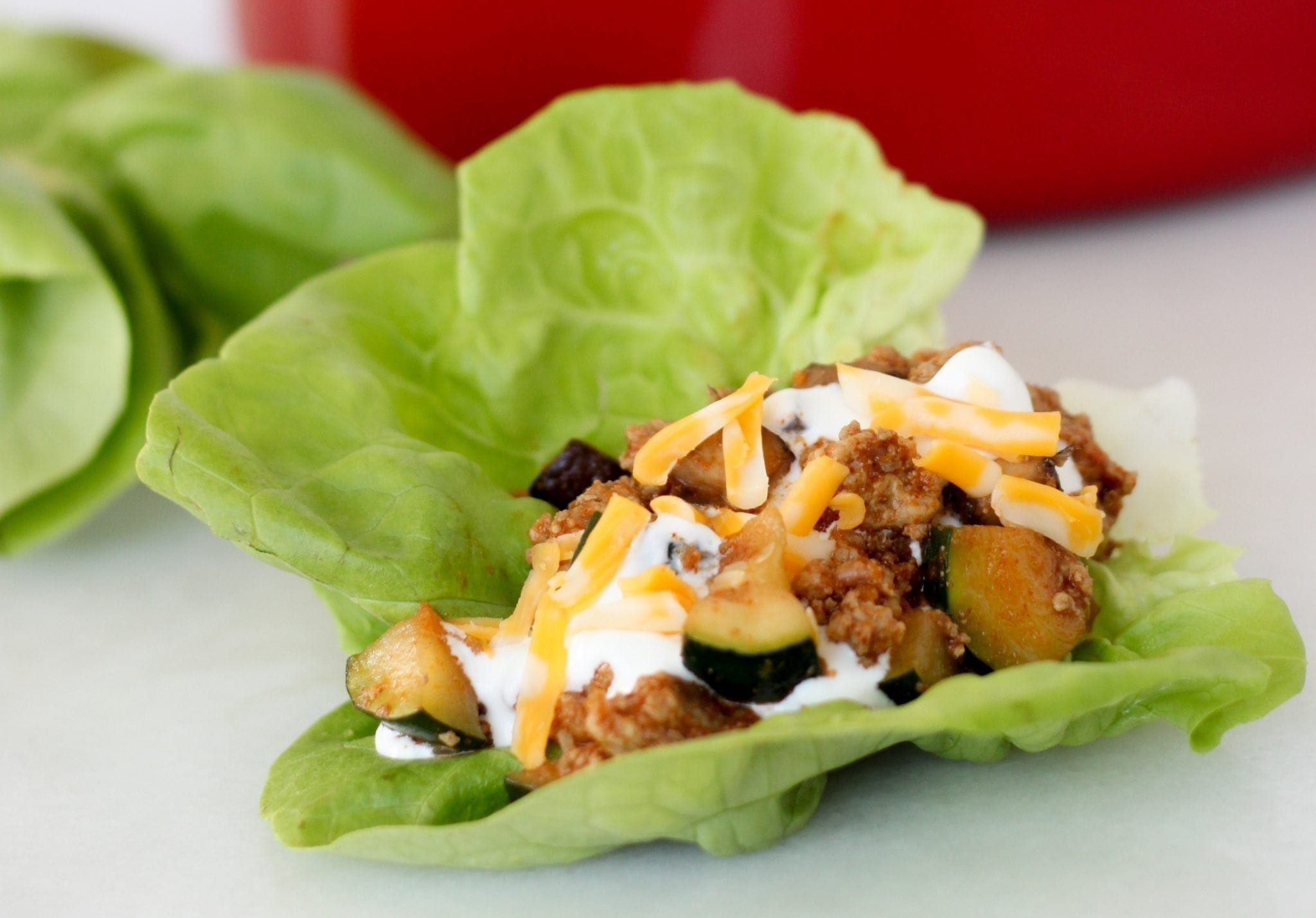 Ground Turkey Lettuce Wraps
 Ground Turkey Lettuce Wraps