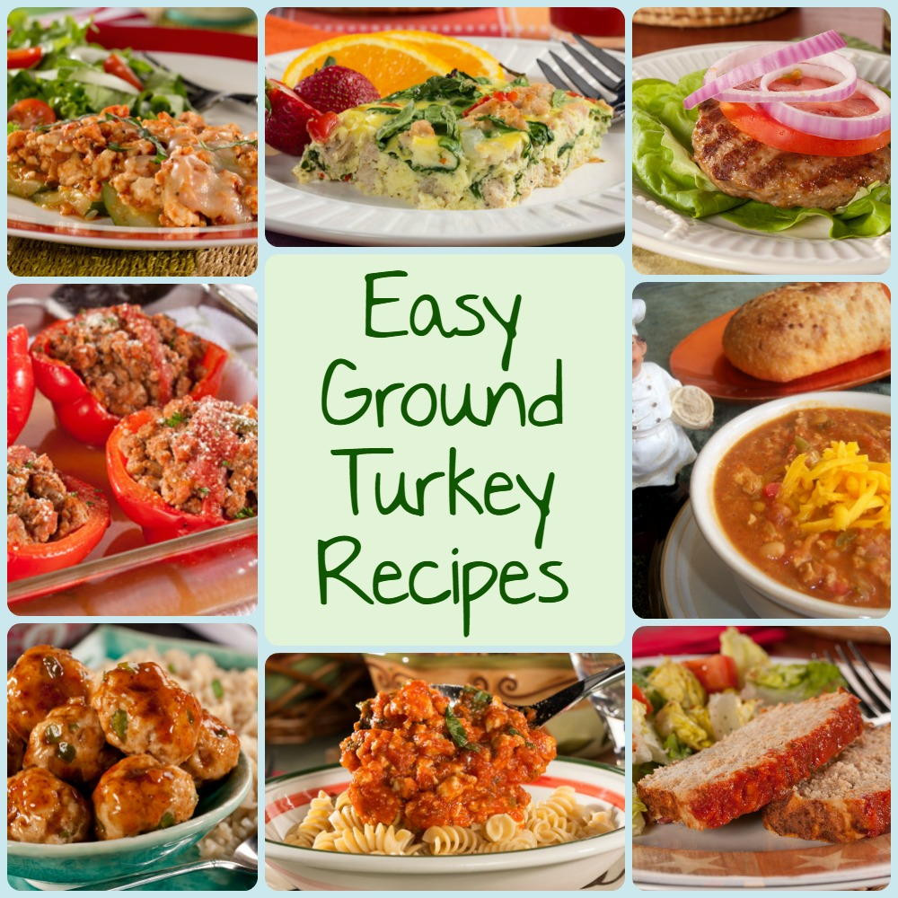 Ground Turkey Meat Recipies
 10 Easy Ground Turkey Recipes Chili Burgers Meatloaf