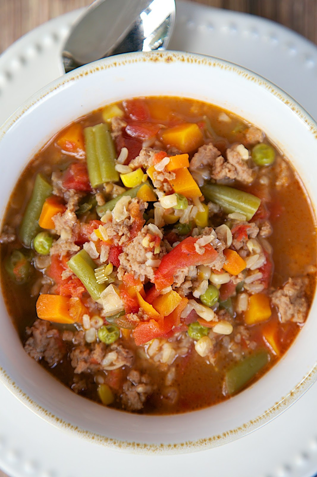 Ground Turkey Meat Recipies
 Turkey Ve able Soup