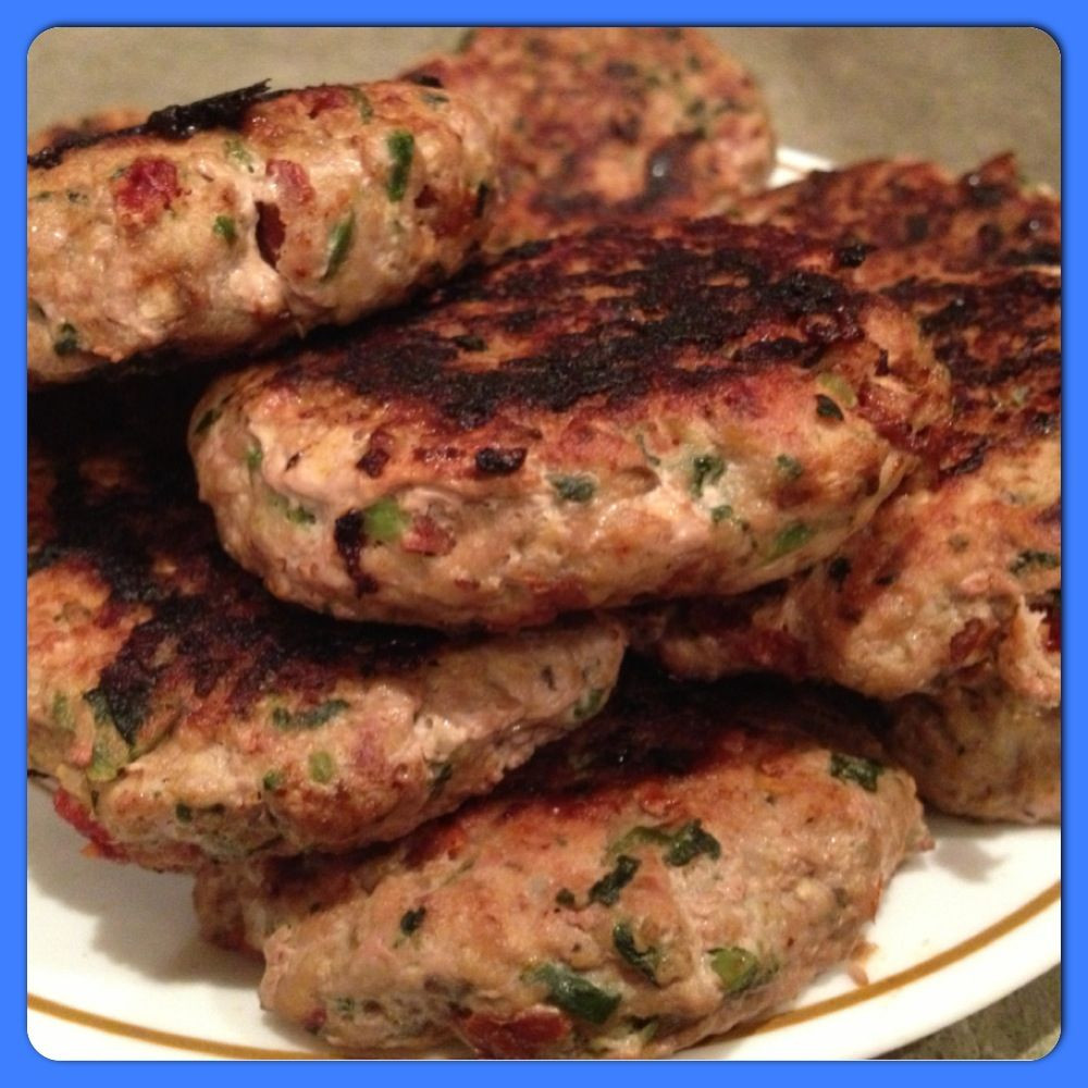 Ground Turkey Patties
 Paleo Picante Turkey Patties Makes 20 patties 3 oz each