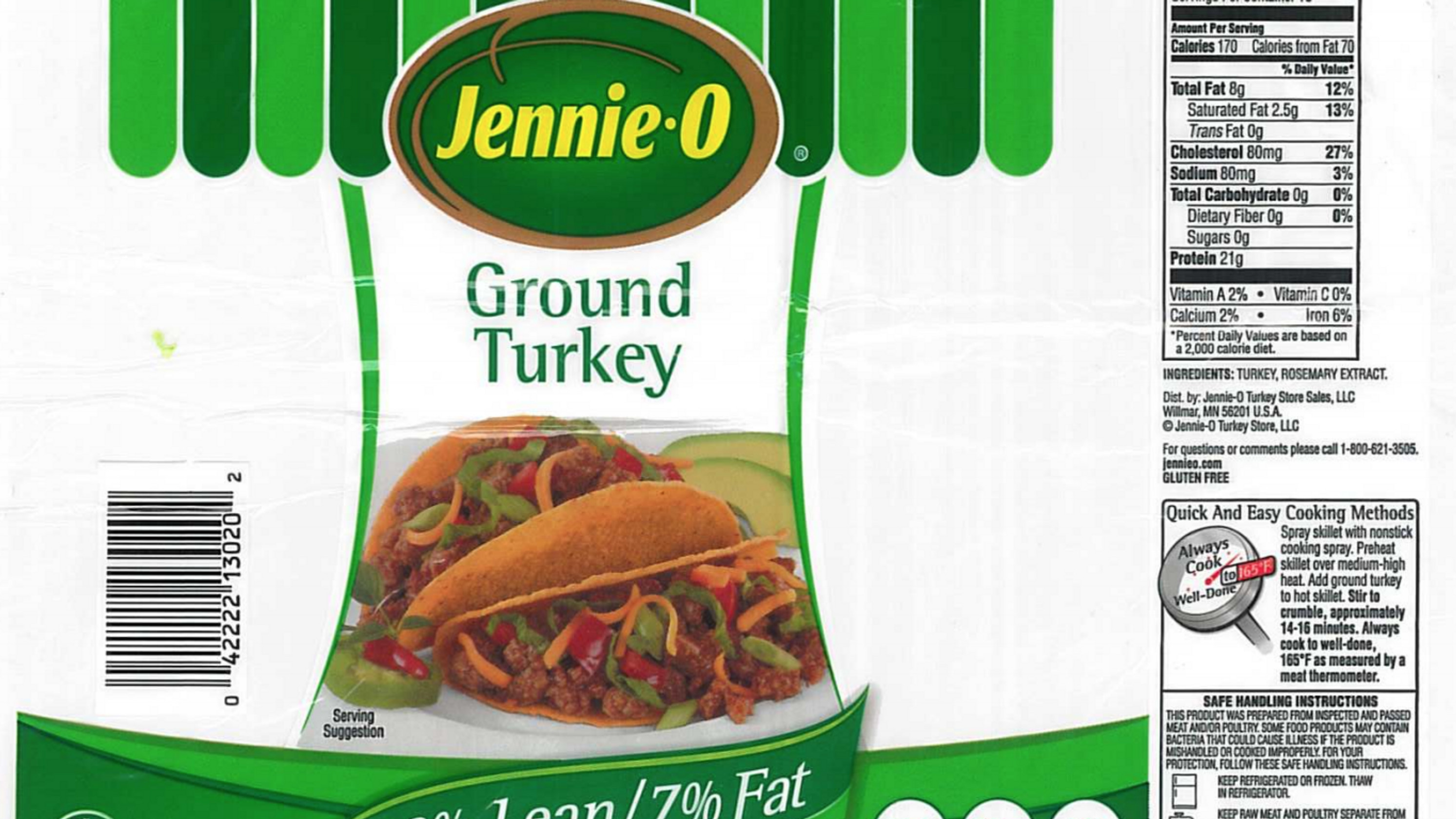 Ground Turkey Recall 2018
 Ground turkey recall Jennie O issues recall amid