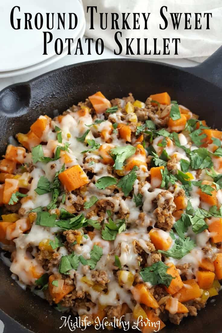 Ground Turkey Recipes Easy
 Ground Turkey Sweet Potato Skillet 7 WW Freestyle Smart Points