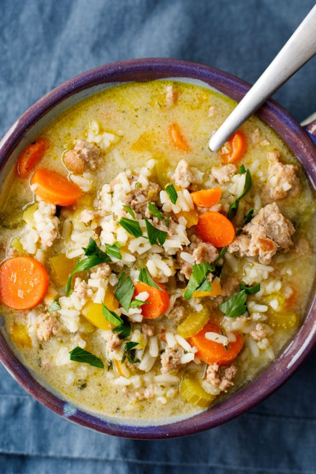 Ground Turkey Recipes Easy
 Ground Turkey and Rice Soup Recipe Easy Ground Turkey Soup