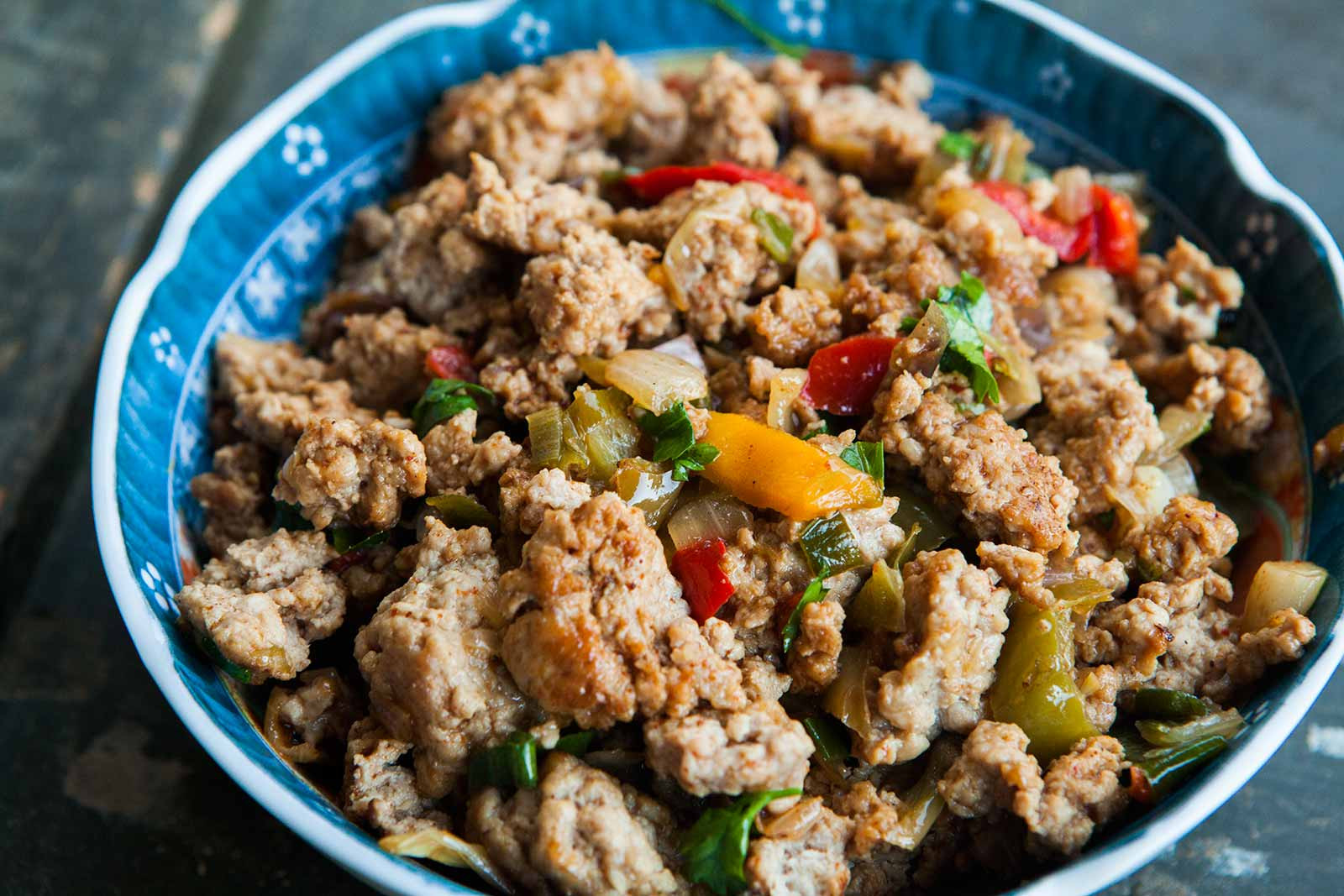 Ground Turkey Recipes Easy
 Mom’s Ground Turkey and Peppers Recipe