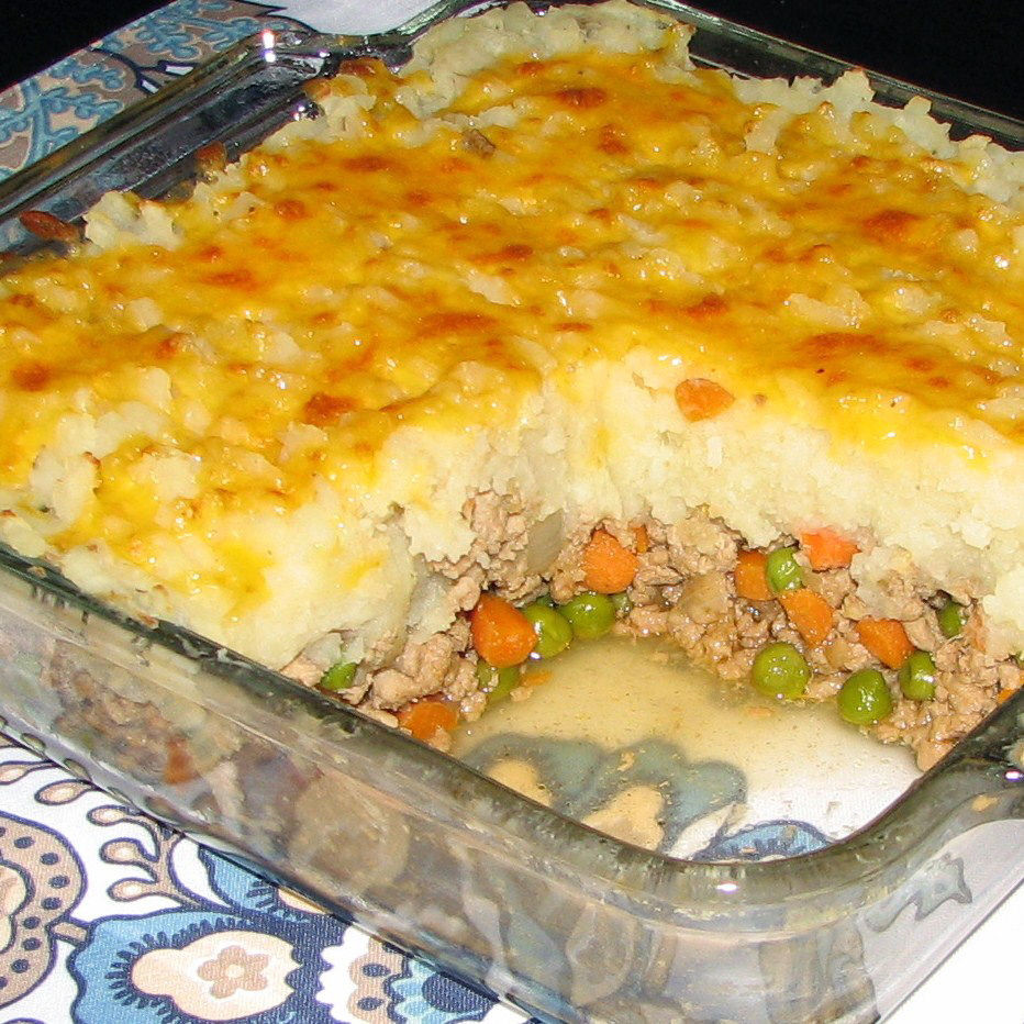 Ground Turkey Shepherd'S Pie
 Turkey cottage pie with cauliflower mash recipe All