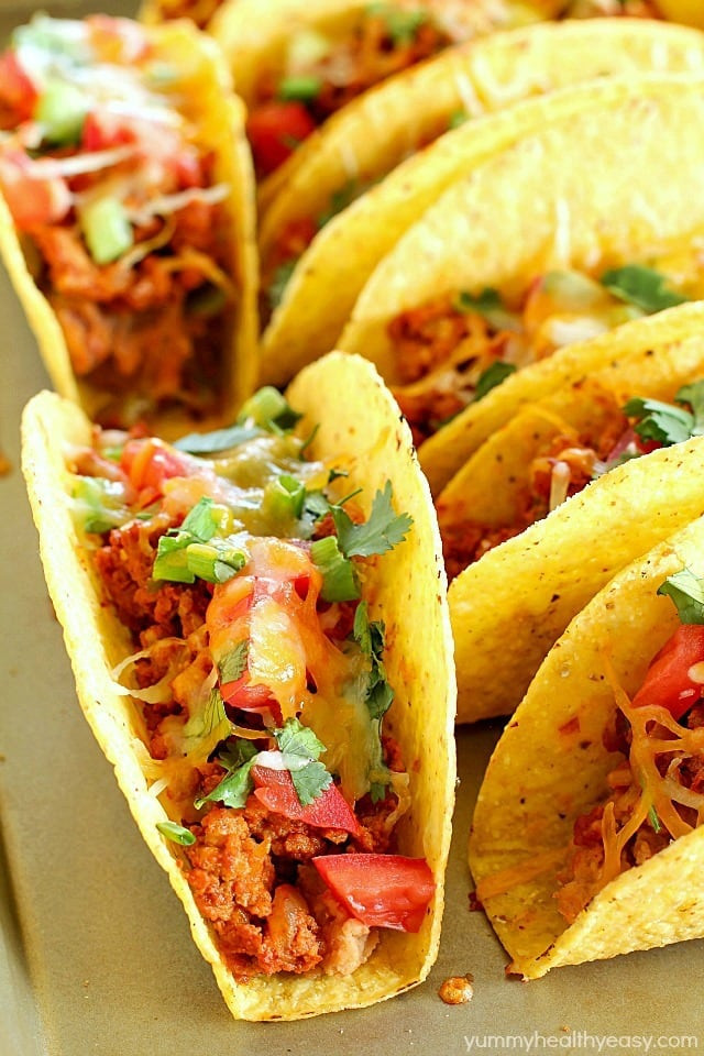 Ground Turkey Taco Recipe
 Layered Oven Baked Ground Turkey Tacos Yummy Healthy Easy