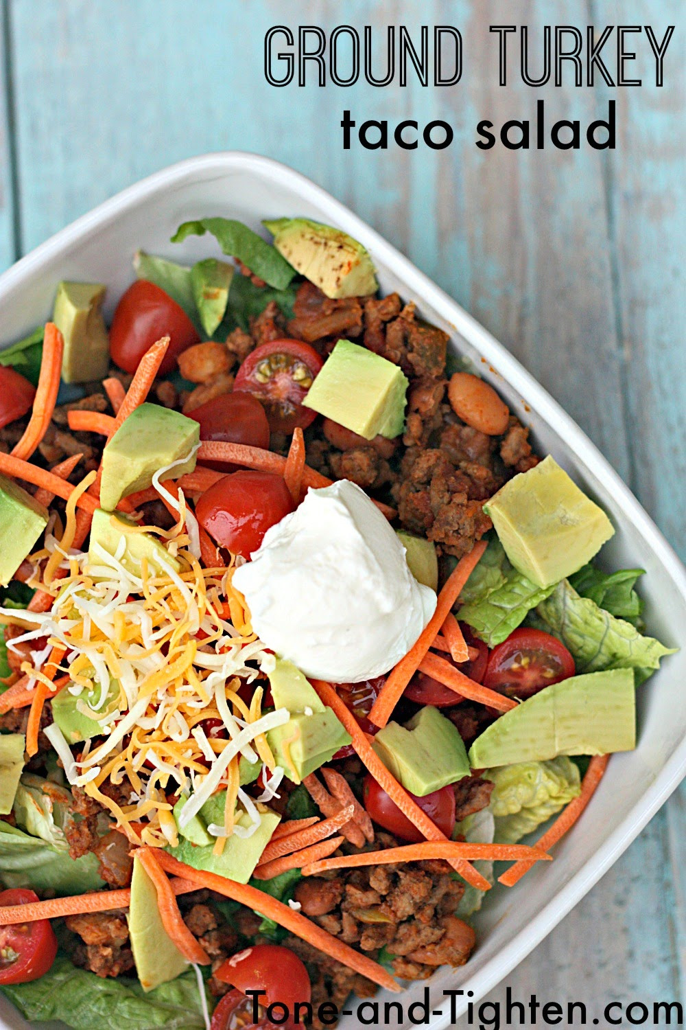 Ground Turkey Taco Recipe
 Healthy Ground Turkey Taco Salad Recipe