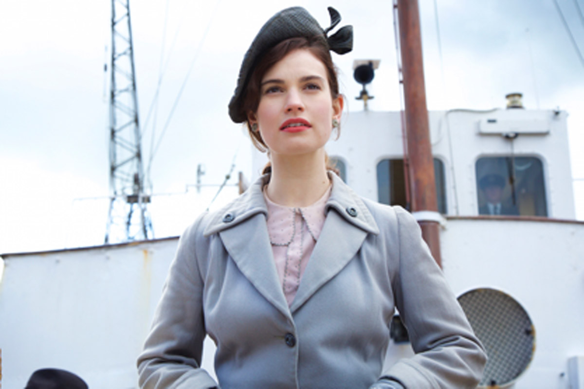 Guernsey Literary And Potato Peel Pie Society Movie
 First look images of Lily James in The Guernsey Literary