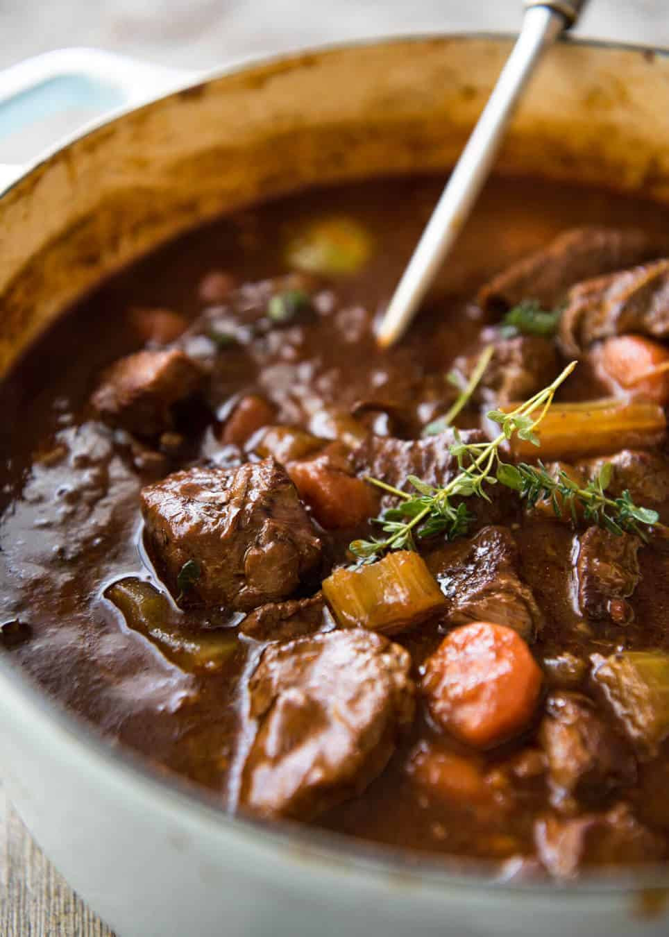 Guiness Beef Stew
 Irish Beef and Guinness Stew