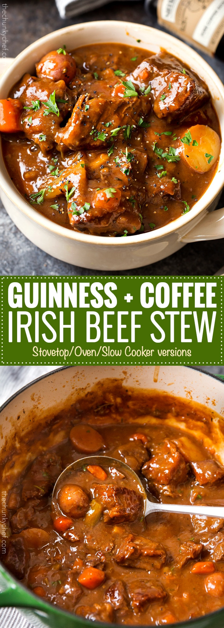 Guinness Stew Recipe
 Guinness and Coffee Irish Beef Stew The Chunky Chef