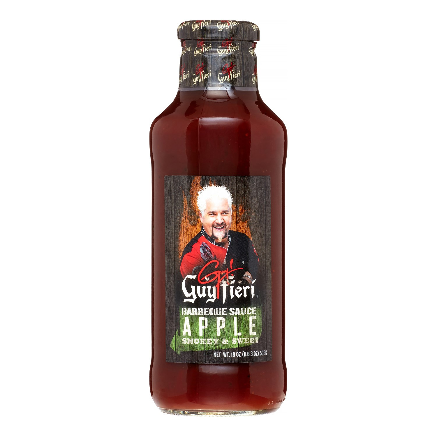 Guy Fieri Bbq Sauce
 Guy Fieri BBQ Sauce Apple 19 Oz