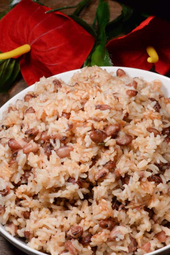 Haitian Rice And Beans
 Haitian Red Beans and Rice Riz et pois rouges