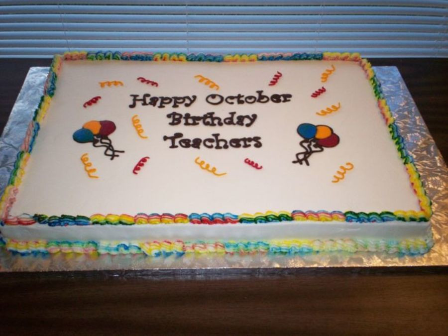 Half Sheet Cake Size
 Full Size Sheet Cake CakeCentral