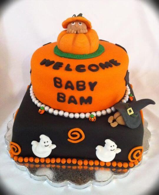 Halloween Baby Shower Cakes
 Halloween Baby Shower Decorations Ideas