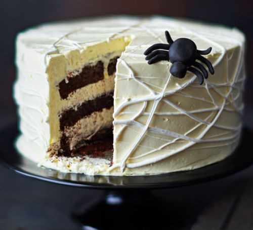 Halloween Cake Recipe
 Spider s web cake recipe