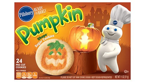 Halloween Cookies Pillsbury
 Pillsbury™ Shape™ Pumpkin Sugar Cookies Pillsbury