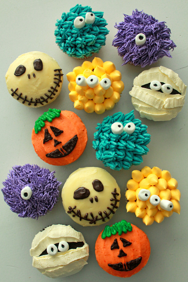 Halloween Cupcakes Decorations
 Halloween Cupcake