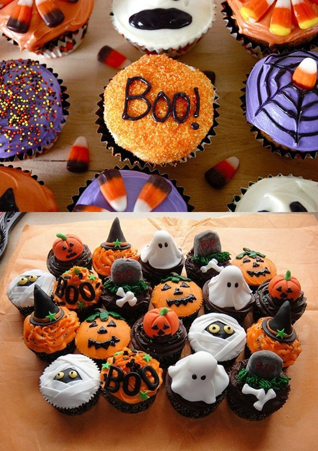 Halloween Cupcakes Decorations
 Top 15 Halloween cupcakes decorating ideas for You