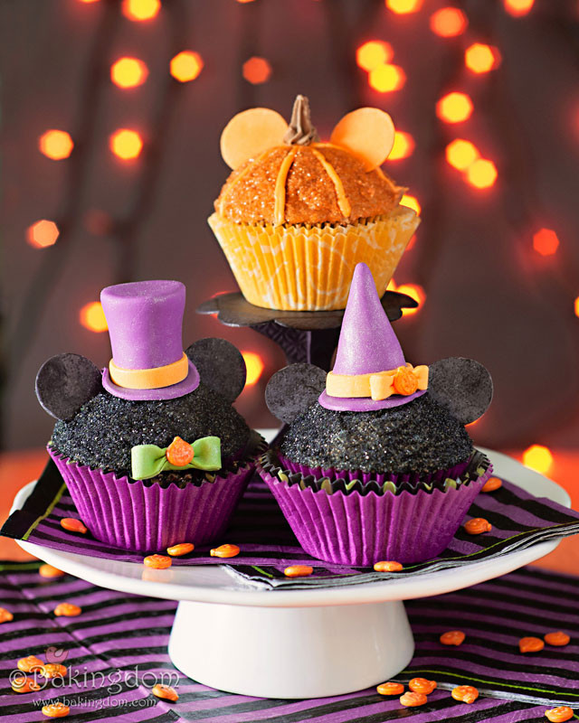 Halloween Cupcakes Images
 Mickey Mouse Halloween Cupcakes