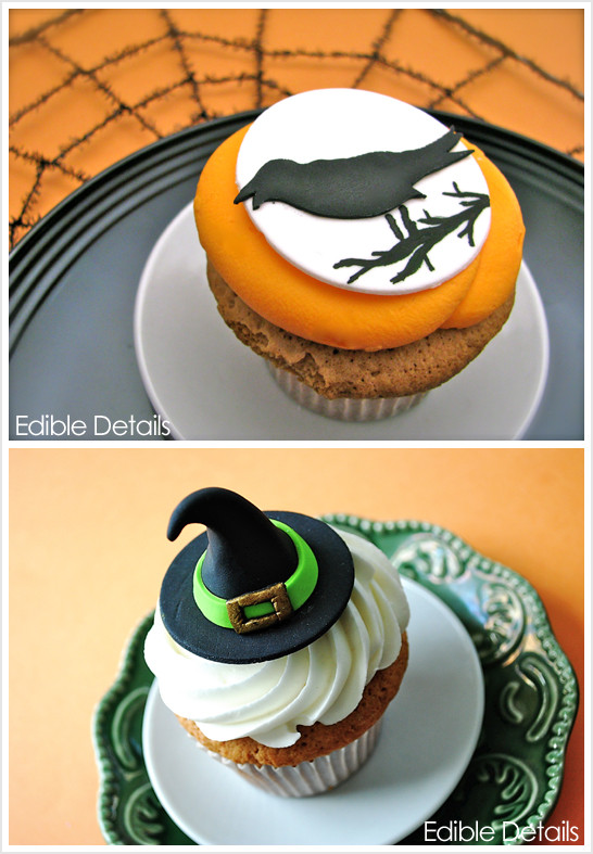 Halloween Cupcakes Toppers
 Spook tacular Halloween Cupcake Toppers