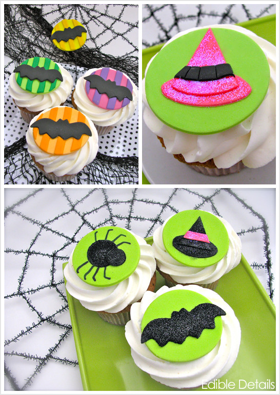 Halloween Cupcakes Toppers
 Spook tacular Halloween Cupcake Toppers