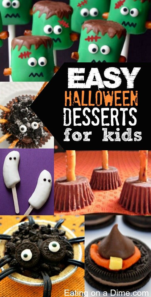 Halloween Desserts For Kids
 Easy Halloween Desserts for Kids Eating on a Dime